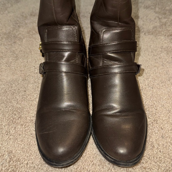 Impo Wayside Brushed Kiddo Buckles Boots Size 9 M Color Brown Gold - Picture 2 of 13